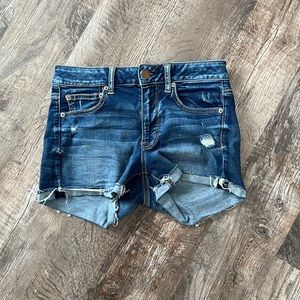American Eagle Hi-Rise Shorties